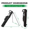 Golf Stand Bag, Small Lightweight Golf Bag for Men/Women, Easy