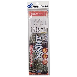 ハヤブサ(Hayabusa) 船極 ヒラメ 固定式シングルフック 2本鈎×2 17-6 SD190