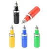 uxcell 5 Pcs Audio Terminal Connector Binding Post 4mm Banana