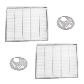Katai - Set of 2 Metal Queen Bee Excluder for 10 Frame Hive Steel Beehive Excluders for Langstroth Hives- Complete with Beekeeping Entrance Disc Gates for Honey Bees