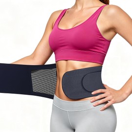 Fitomo Lower Back Support Belt for Men & Women, Lightweight Lumbar Support