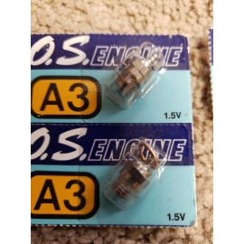 OS Plugs - one single plug of OS A3 type Glow Plug -  RC motor plug - New!