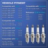 Iridium Spark Plugs 4 Pack 97932 IZFR5L11 Fits for 2.4