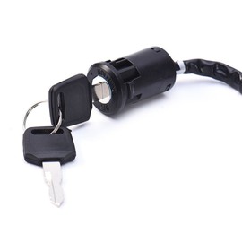 Ignition Barrel - MASO Universal Motorcycle IGNITION Barrel SWITCH+2 KEY ATV Motorbike Pit Dirt Bike 50cc 110cc