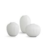 Kähler Design Hammershøi Miniature Vase Set of 3 Ceramic White