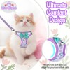 SALFSE Cat Harness and Leash Escape Proof for Walking, Adjustable