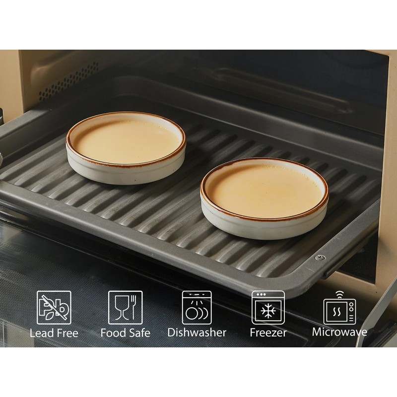 ONEMORE Ramekin Set of 14, Creme Brulee Ramekins Oven Safe