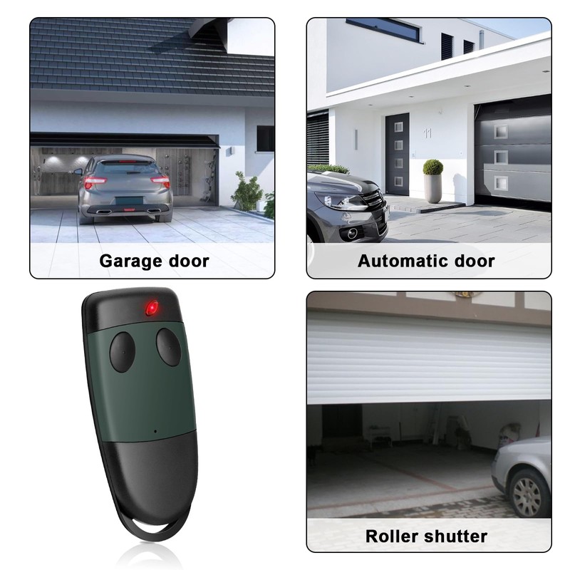 433.92MHz Garage Opener Remote Control for Cardin S449 QZ2, S449