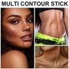 2Pcs Contour Stick with Brush Set, Highlighter and Bronzer Face