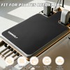 TOBWOLF Pilates Reformer Mat, 39" x 24" Non-Slip Suede Cover,