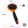 PM004 Carda Cerdas Curvas para Perros y Gatos