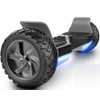 GlareWheel G1 All Terrain Offroad 8.5'' Hoverboard With Bluetooth Speaker