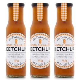 Generic Mrs Darlington's Mango, Chilli and Lime Ketchup - 265g - Pack of 3