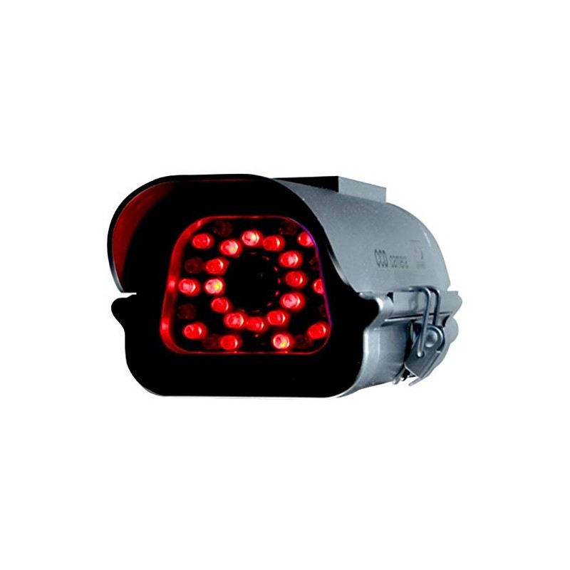 Cop Security 15-CDM15 Solar Powered Fake Dummy Security Camera, Silver