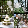 Pack of 3 Lampshade, White Round Lantern, Lampshade Pendant Lamp,
