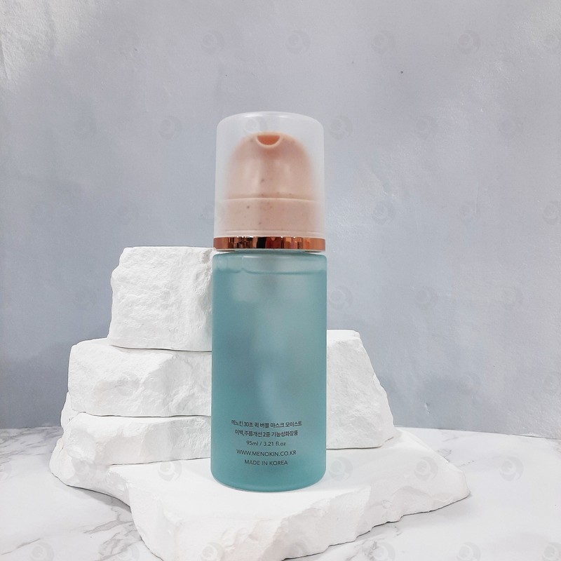 Menokin 30 Second Quick Bubble Pack Mask 95ml Moist High
