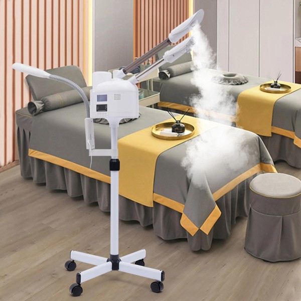 Unbranded Spa Beauty Professional 3 in 1 Facial Steamer LED