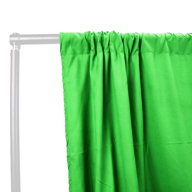 Green Screen Backdrop, 1.8x2.7m/6x9ft 100% Cotton Muslin Photography Backdrop, Collapsible