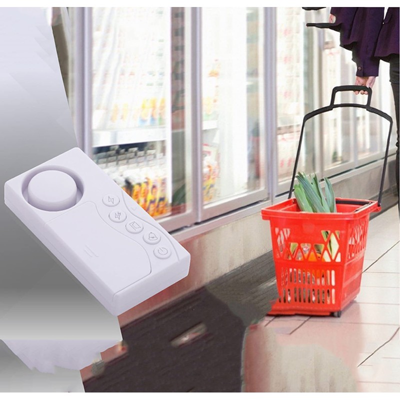 Magnetic Door Alarm for Fridge Doors, 4 Modes Home Security