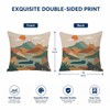 Outdoor Chair Cushion Covers 18x18 Set of 2,Cute Throw Pillows