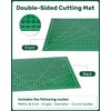 Tujurich Self Healing Cutting Mat, 23" x 35", Large Double-Sided
