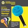 The Original Smiling Sponge Handle for Soap Dispenser for Scrub
