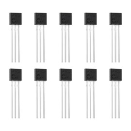 Be In Your Mind 10PCS 2N5457 N-Channel Transistor 5457 JFET Transistor 3 Terminals Transistor for DIY Project Switching Transistors Analog Switching