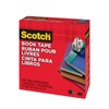Scotch Book Tape, 1.5 in x 540 in, 1 Roll/Pack,