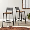 VASAGLE Bar Stools, Set of 2 Bar Chairs, Tall Bar