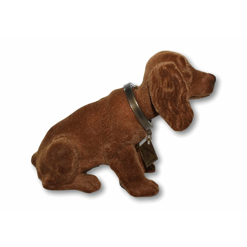 RAKSO Bobble Dog Cocker Spaniel Bobble Figure H 12.5 cm