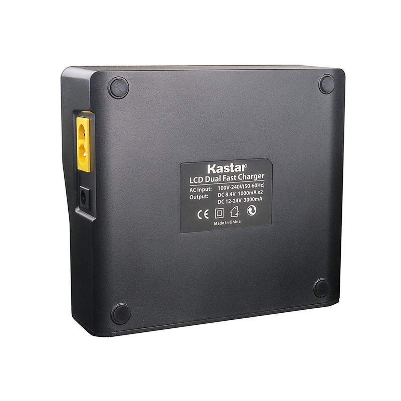 Kastar Fast Dual LCD Charger for Nikon EN-EL14 EN-EL14a and