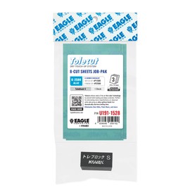 Tolecut PSA 8-Cut Block Sanding Sheets Job-PAK, Blue K-2500, U191-1528, 3 Sheets + 1 Toleblock