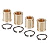 Bevinsee Brass Brake Caliper Bushing Compatible with E30 E36 E46