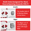 Portable Door Lock 2Pack Extra Lock for Additional Privacy and