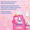 Johnson's Kids Shiny & Soft Tear-Free Shampoo with Argan &