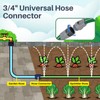 Jin&Bao Sprinkler Hose with Holes 72FT, Heavy Duty Watering Garden