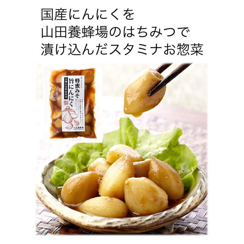 Yamada Apiary Honey Miso Garlic, 1 Bag (3.5 oz (100