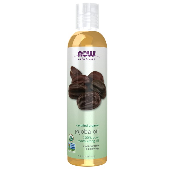 NOW Foods NOW Solutions, Organic Jojoba, Moisturizing Multi-Purpose Oil for