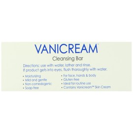 Vanicream Cleansing Bar, Fragrance Free - 3.9 Oz. (Pack of 3)