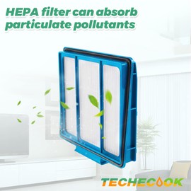 6Pack RVFFK950 1172FK870 Replacement HEPA Filter for Shark ION, IQ, EZ, AI Series Vacuum Cleaner RVFFK950 1172FK870 RV1001AE RV101 RV1001 AV970 AV993 RV912S AV1002AE AV753 UR1000SR AV752 by Techecook