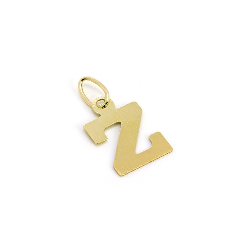 jewellerybox Lightweight 9ct Gold Initial Letter L Charm