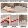 Leinuosen Flexible Molding Trim Peel and Stick for Walls 10ft