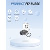 yystao Case for Oura Ring Gen4 Charger, Protective Hard Case