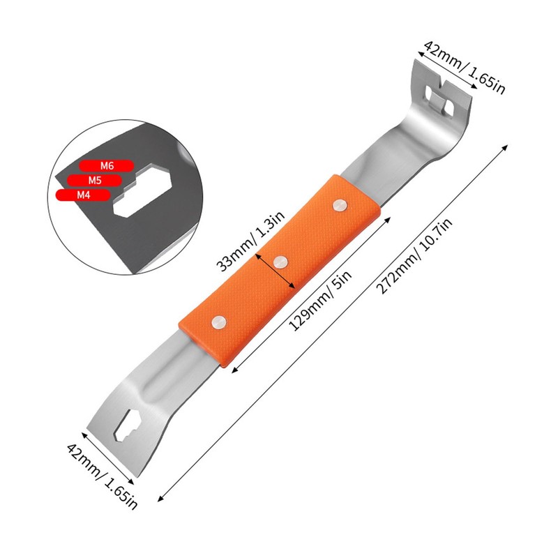 Pry Bar Pry Bar Set Nail Puller Trim Puller Compact