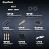 MageRabbit Dart Accessories Kit, 36 Dart Flights, 45 Dart Shafts,