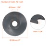 sourcing map Circular Saw Blade, 150mm (6") Dia 1mm Thick