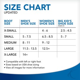 United Ortho USA14107 Air Cam Walker Fracture Boot, Large, Black