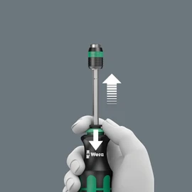 Wera 05051000001 | 818/4/1 Kraftform Replacement Screwdriver with Built-in Magazine