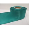 2 metres of 50mm Satin Ribbon Jade Dark Green Double