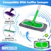 INFICRIME 6 Pack Reusable Microfiber Mop Pads Compatible with Swiffer
